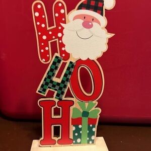 SHEIN Red and Green Holiday Decor Set